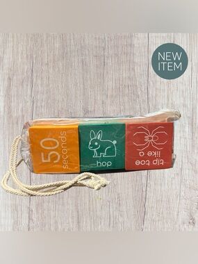 Activity Dice 3” Foam Set of 3 Like New